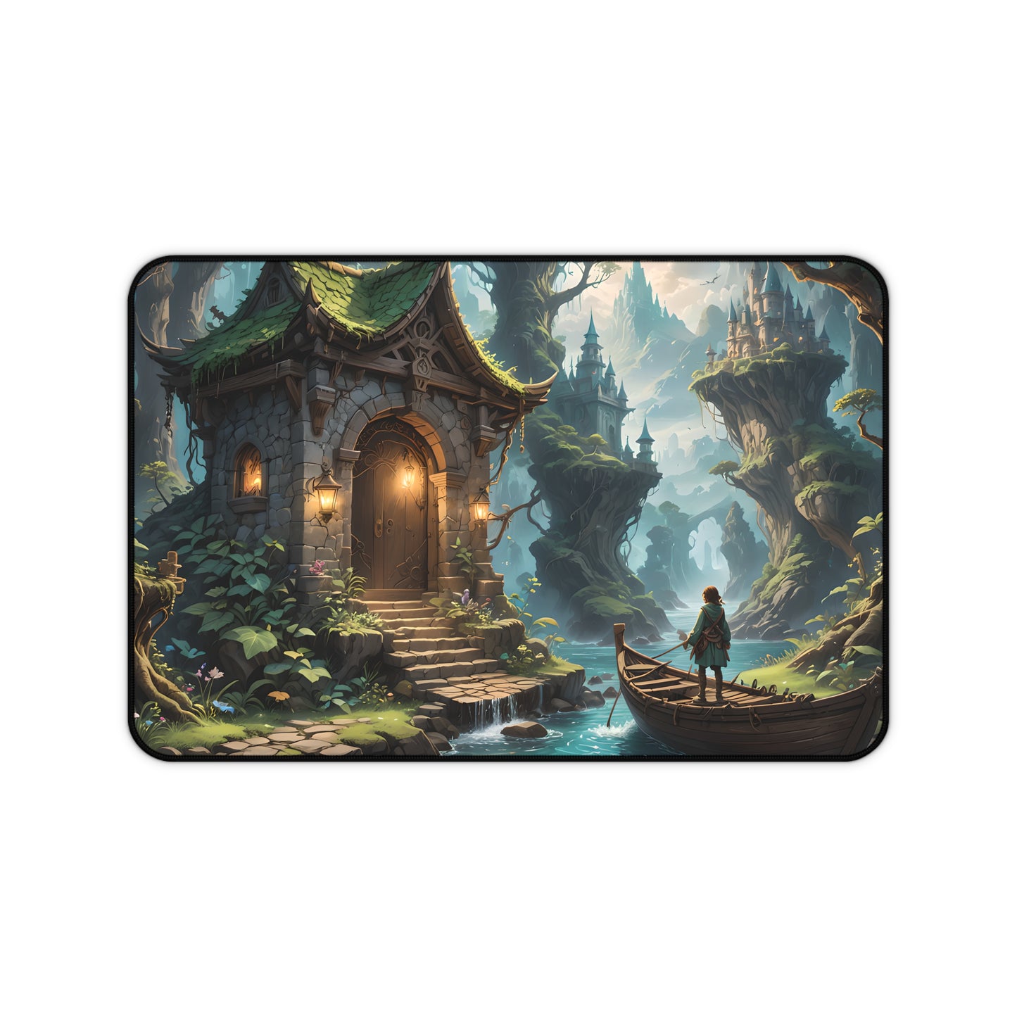 Enchanting Forest Desk Mat