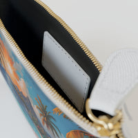 Tropical Hibiscus Mini Clutch Bag