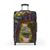 Purple Wine Grapes Vineyard Cabin Suitcase