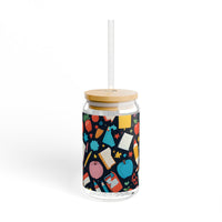 Teacher School Supplies Sipper Glass