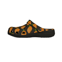 Halloween Pumpkin Pattern Clogs