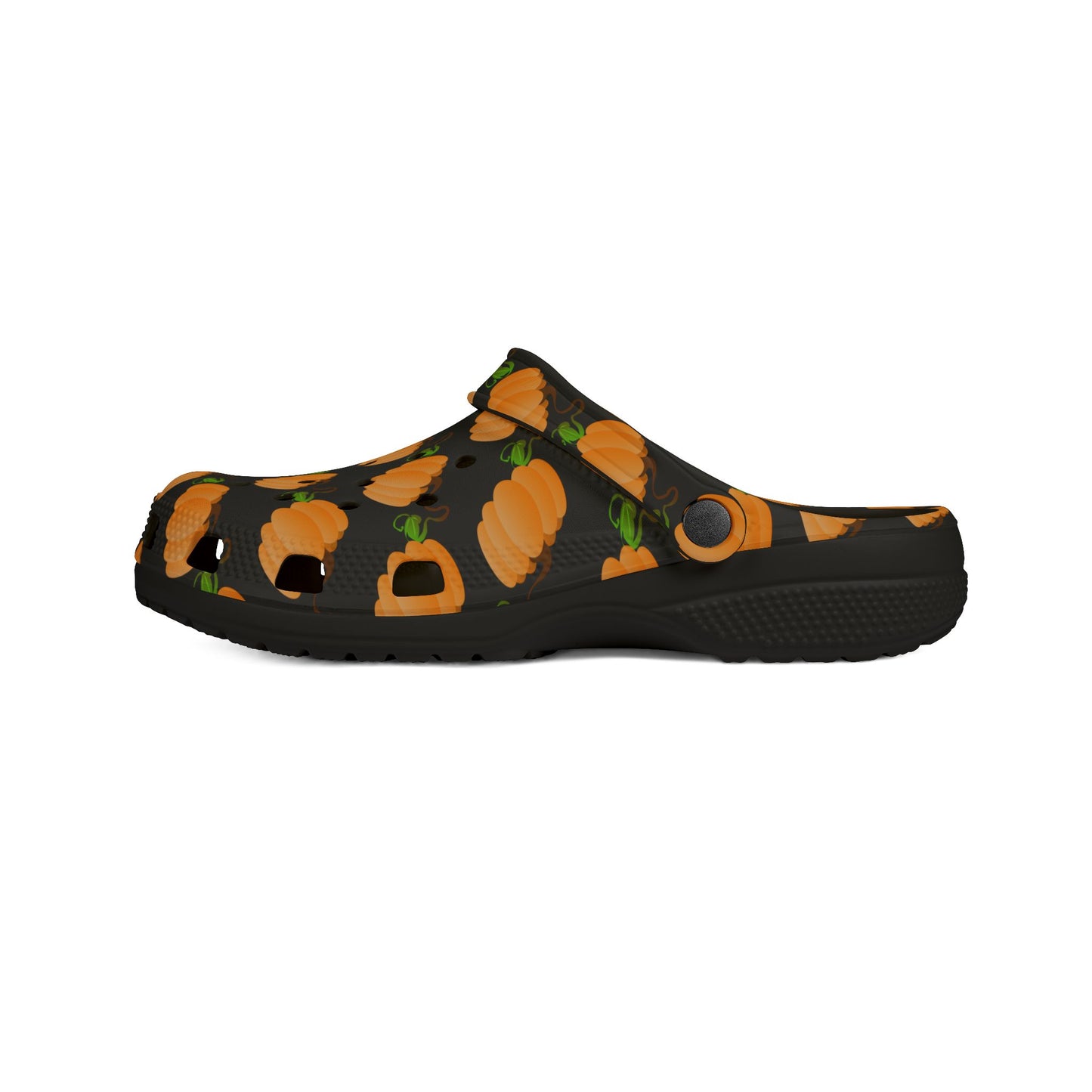 Halloween Pumpkin Pattern Clogs