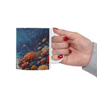Underwater Coral Reef Ceramic Mug