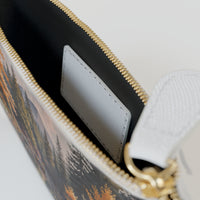 Scenic Mountain Landscape Clutch Bag