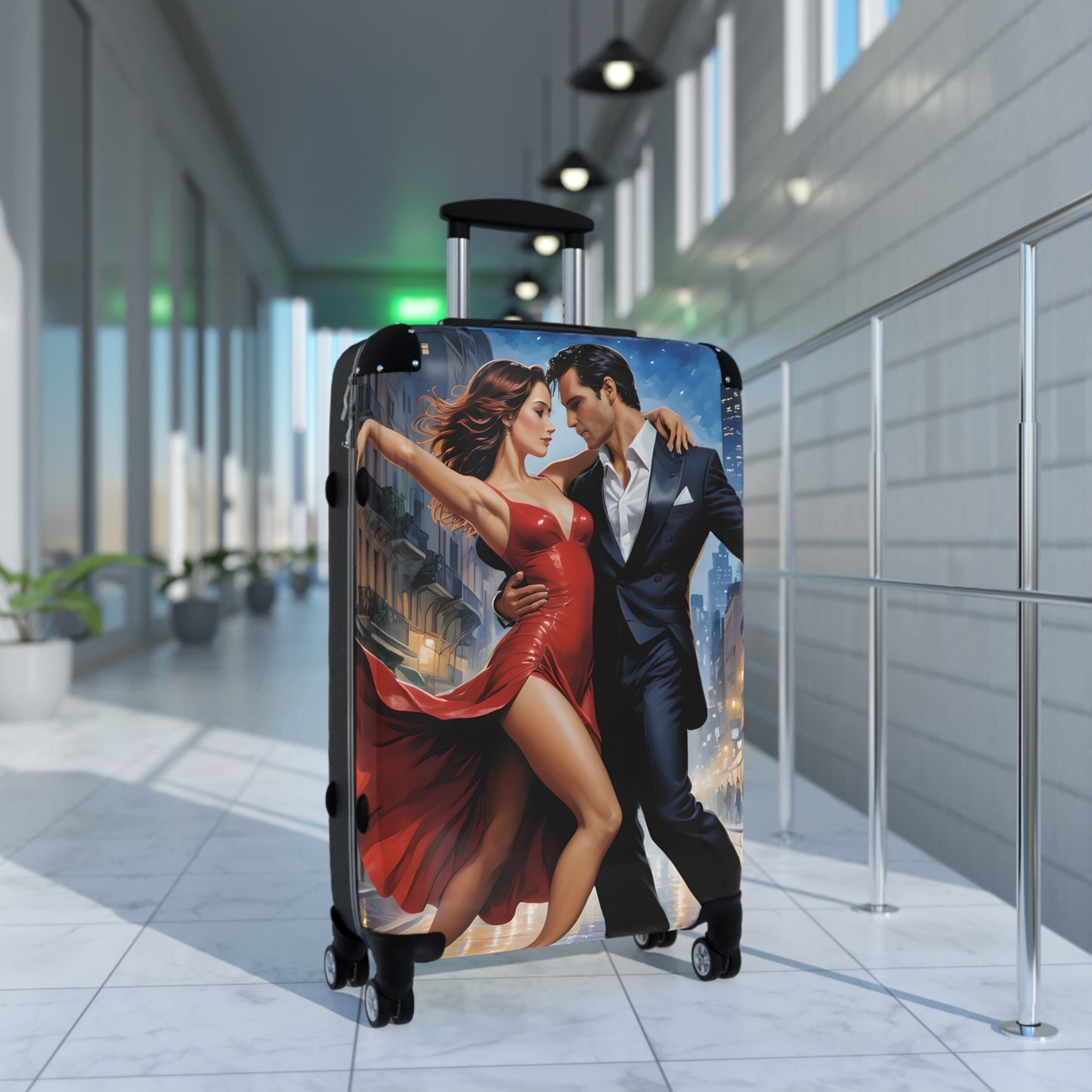 Dancing Romance Suitcase