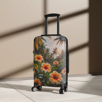 Yellow Hibiscus Cabin Suitcase
