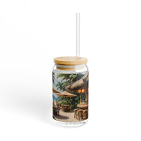 Seaside Tiki Bar Sipper Glass