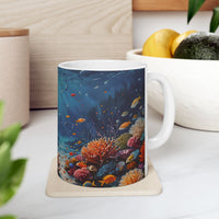 Underwater Coral Reef Ceramic Mug