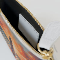 Beach Sunset Walk Mini Clutch Bag