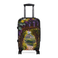 Purple Wine Grapes Vineyard Cabin Suitcase