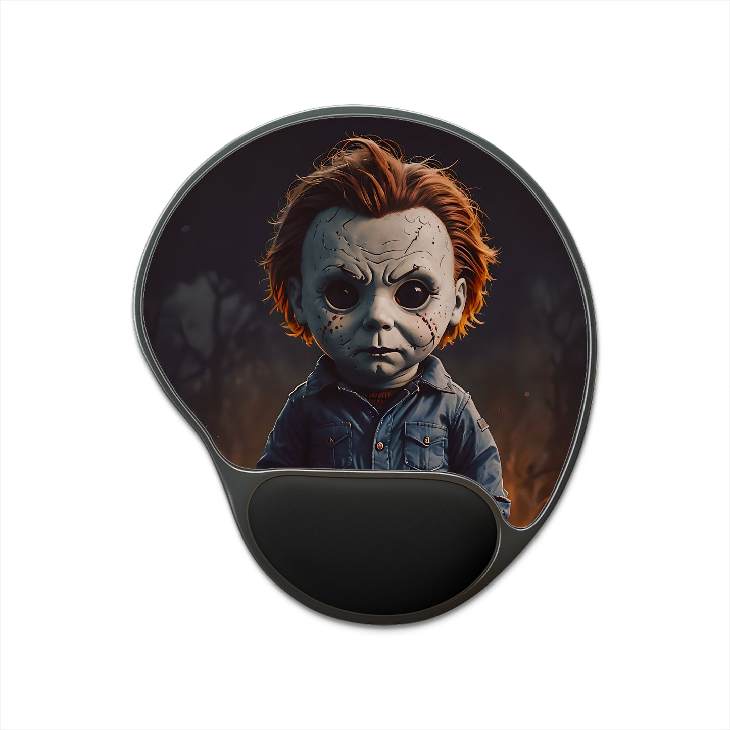 Baby Michael Myers Mouse Pad with Wrist Rest