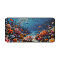 Underwater Coral Reef Desk Mat
