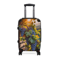 Wine Grapes Vineyard Cabin Suitcase