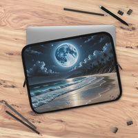 Moonlit Beach Laptop Sleeve