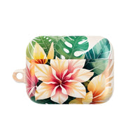 Hibiscus & Monstera AirPods Case