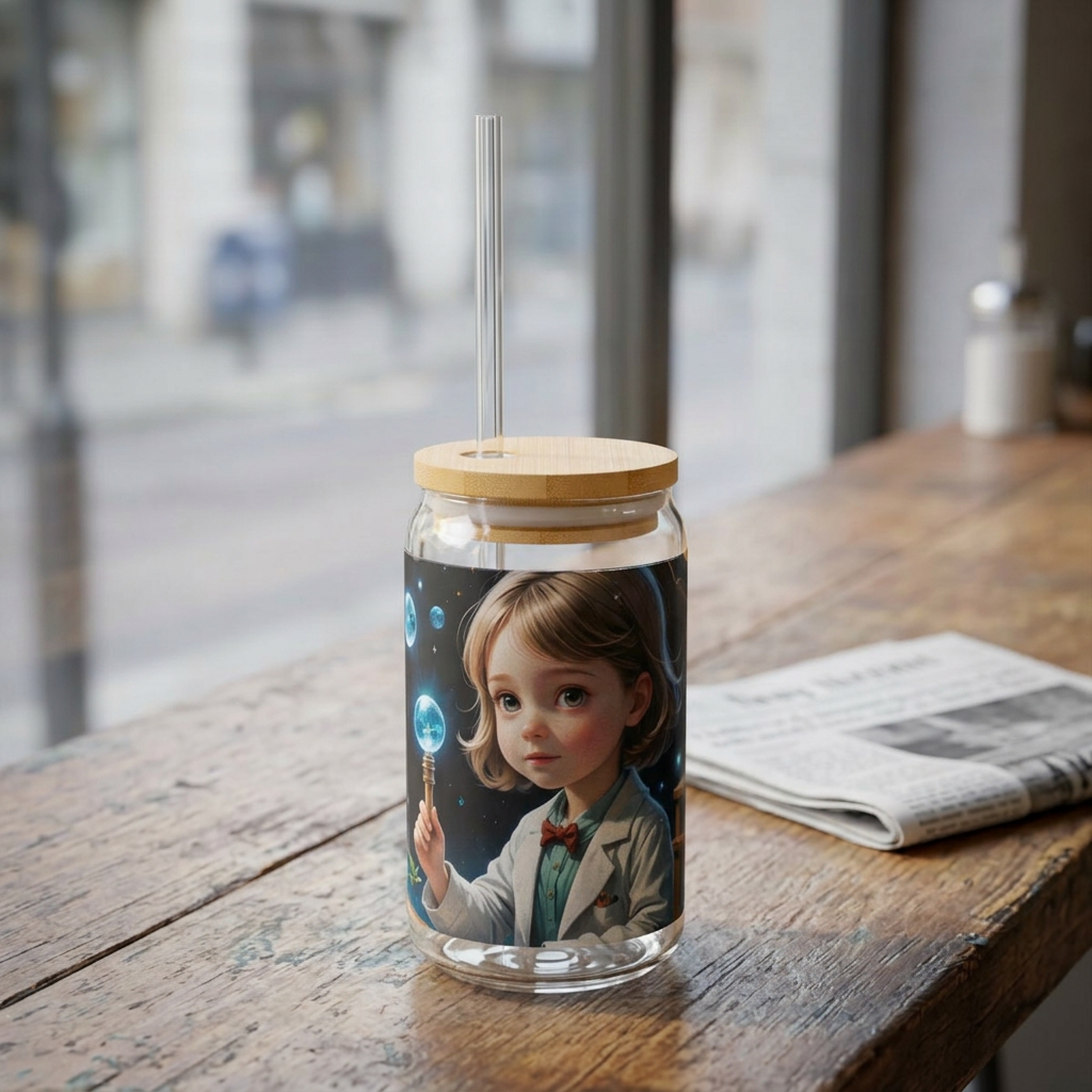 Little Scientist Sipper Glass