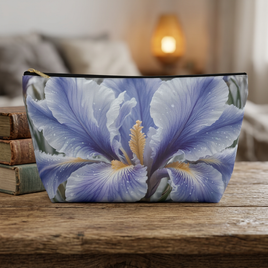 Iris Blossom Accessory Pouch