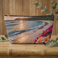 Beach Sunset Accessory Pouch