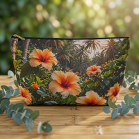 Wild Hibiscus Accessory Pouch