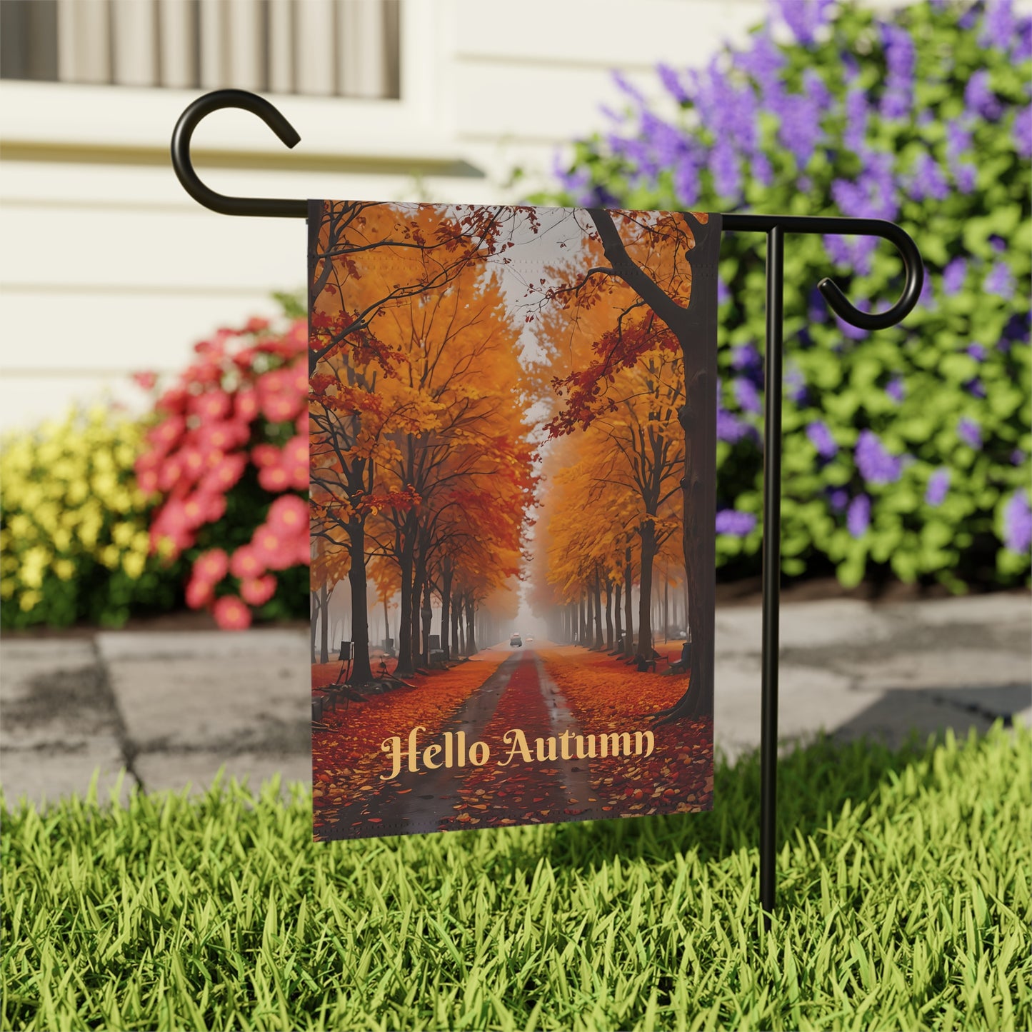 Autumn Trail Garden Flag