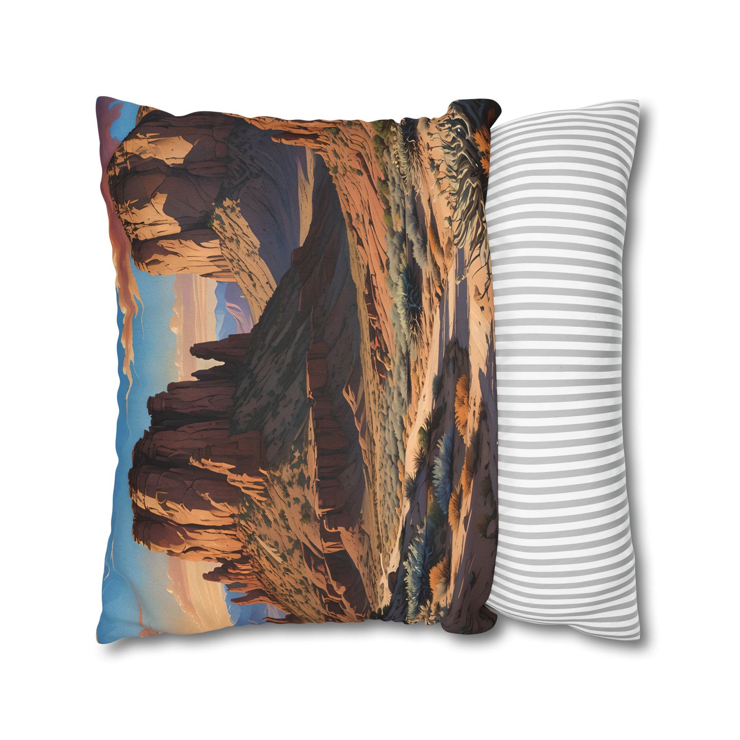 Wild West Desert Canyon Pillow Cover