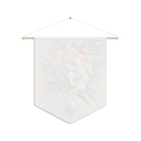 Tropical Plumeria Bouquet Pennant