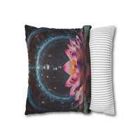 Lotus Waterdrop Decorative Pillowcase