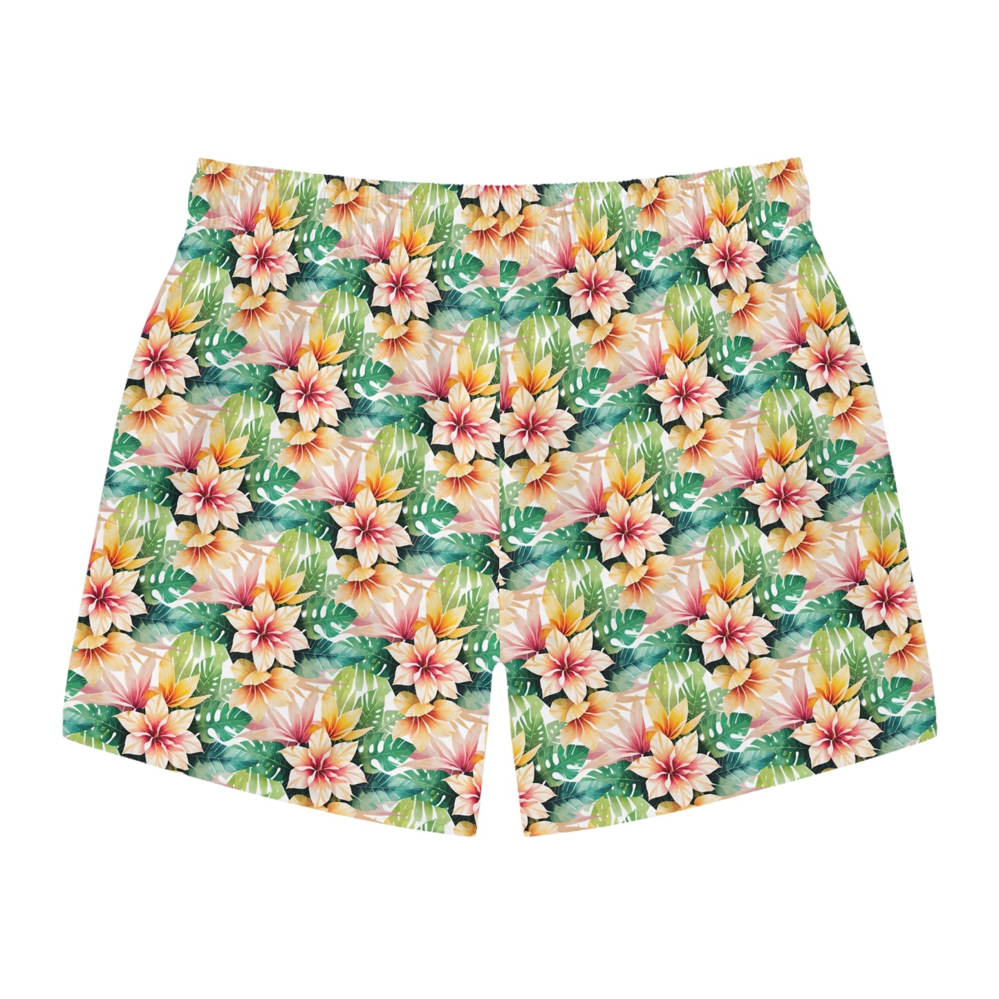 Tropical Hibiscus Swim Trunks
