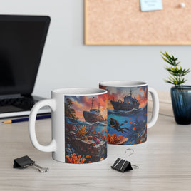 Ocean Dive Ceramic Mug