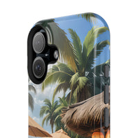 Tropical Beach Bar Magnetic Tough Phone Case