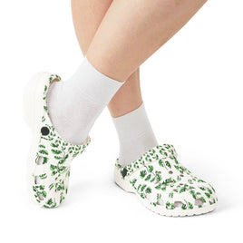 Leafy Green Garden Clogs