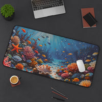 Underwater Coral Reef Desk Mat