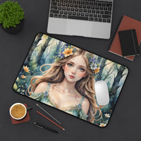 Ethereal Fantasy Forest Fairy Desk Mat