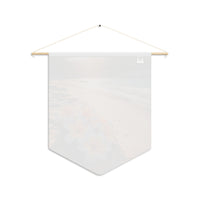 Plumerias on the Beach Pennant Wall Decor