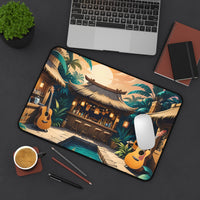 Island Tiki Bar Guitar Desk Mat