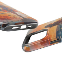 Beach Sunset Walk Magnetic Tough Phone Case