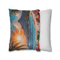 Summer Beach Vibes Pillow Cover