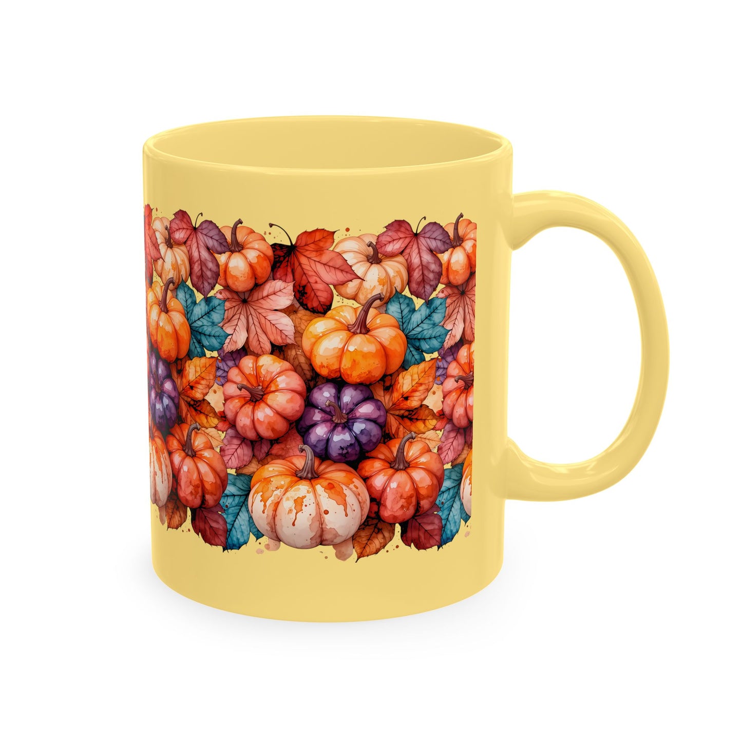 Autumn Pumpkins Ceramic Mug