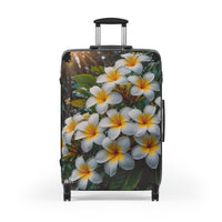 Plumeria Bloom Cabin Suitcase