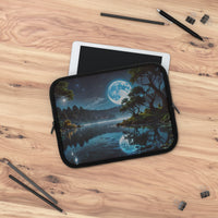 Serene Blue Moon Laptop Sleeve