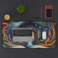 Enchanting Fantasy Storybook Desk Mat