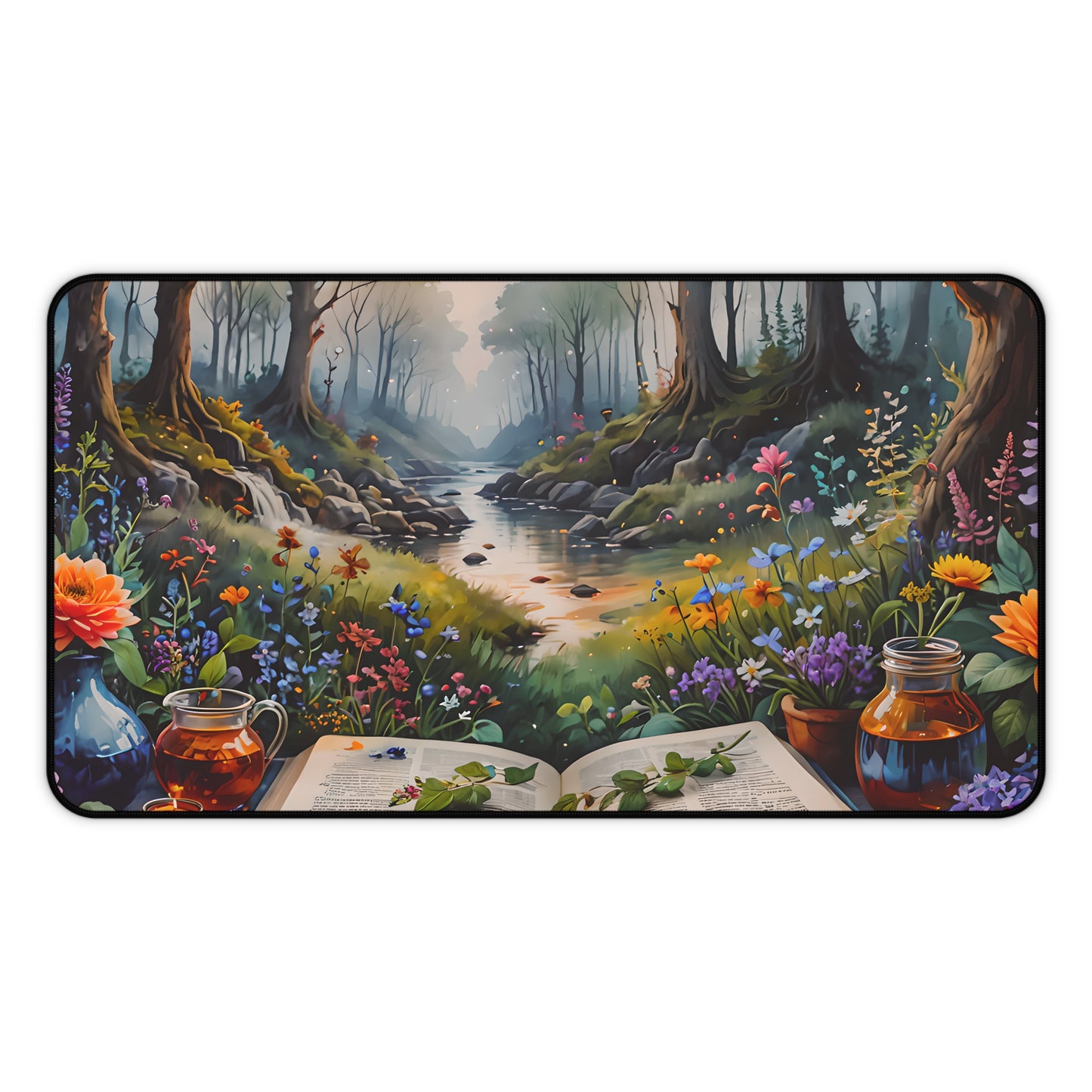 Peaceful Reading Desk Mat