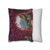 Floral Village Arch Pillowcase