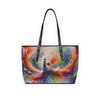 Colorful Muse PU Leather Shoulder Bag
