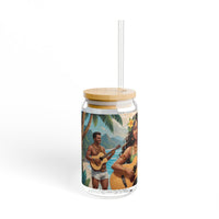 Tropical Luau Sipper Glass