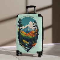 Mountain Adventure Cabin Suitcase