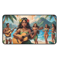 Hawaiian Luau Island Desk Mat