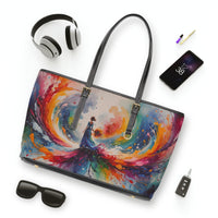 Colorful Muse PU Leather Shoulder Bag