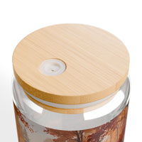 Fall Forest Path Sipper Glass