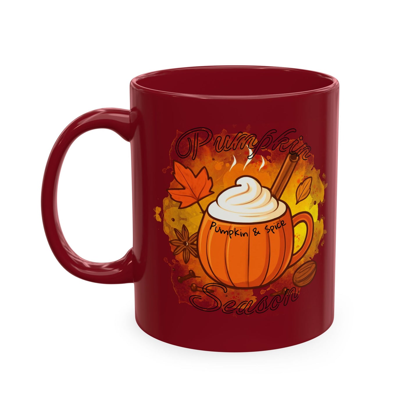 Pumpkin Spice Season Ceramic Mug